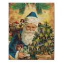 Search for vintage santa claus canvas prints Saint nicholas