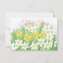 Search for daffodils thank you cards Botanical