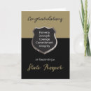 Search for police congratulations cards Officer