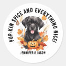 Search for dog treat stickers Jack o lantern
