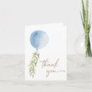 Search for balloon thank you cards Eucalyptus