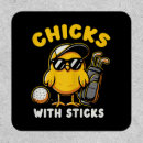 Search for chicks with stick Golfer