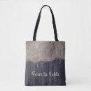 Search for burlap bags Typography