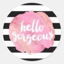 Search for hello gorgeous stickers Girly