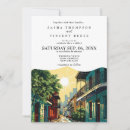 Search for new orleans wedding invitations Bourbon street