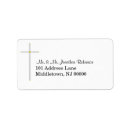 Search for silver return address labels Baptism