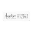 Search for wisconsin return address labels Milwaukee