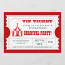 Search for circus ticket invitations Elephant