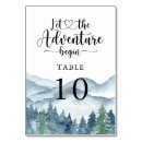 Search for mountain table cards Evergreen