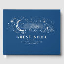 Search for stars wedding guest books Celestial