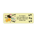 Search for tuxedo cat return address labels Cats