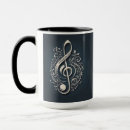Search for music mugs Clef