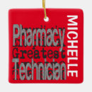 Search for pharmacy ornaments Technician