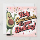 Search for avocado birthday cards Guacamole