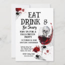 Search for eat drink and be scary invitations Haunted