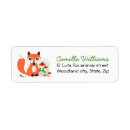 Search for mushroom return address labels Birthday