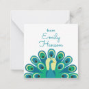 Search for peacock note cards Cute