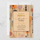 Search for bright floral bridal shower invitations Vintage
