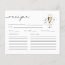 Search for bridal shower request recipe cards Watercolor
