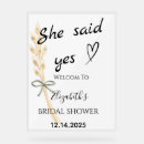 Search for she said yes wedding signs Welcome
