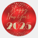 Search for sparkling happy new year stickers Glitter