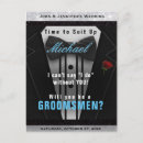 Search for suit up groomsman cards Groomsmen