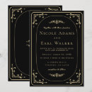 Search for art deco invitations Retro