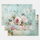 Search for vintage french wrapping paper Roses