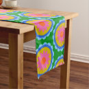 Search for bright colors table runners Colorful