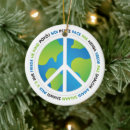 Search for world peace ornaments Planet