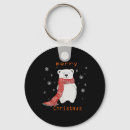 Search for polar bear keychains Xmas