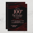 Search for 100 year celebration invitations Modern