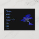 Search for bonsai tree business cards Nature