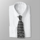 Search for checkerboard ties Black and white