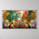 Search for stained glass posters Floral