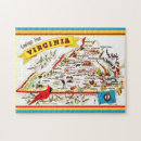 Search for virginia puzzles Map