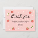 Search for strawberry thank you cards Strawberries