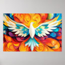 Search for white dove posters Holy spirit