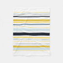 Search for navy blue and yellow blankets White