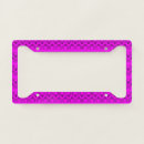 Search for neon license plate frames Geometric