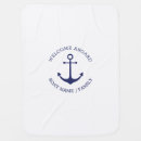 Search for nautical baby blankets Sailing