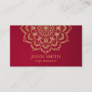 Search for buddhist business cards Yoga