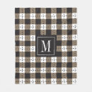 Search for purple plaid blankets White