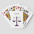 Search for lawyer playing cards Scales of justice
