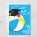 Search for beach graduation invitations Summer