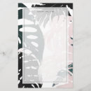 Search for palm tree stationery paper Botanical