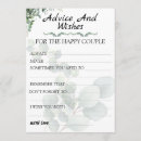 Search for minimalist wedding advice cards Modern