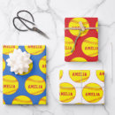Search for softball wrapping paper Kids