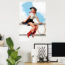 Search for pinup girl posters cowgirl