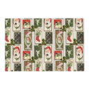 Search for vintage christmas placemats Reindeer